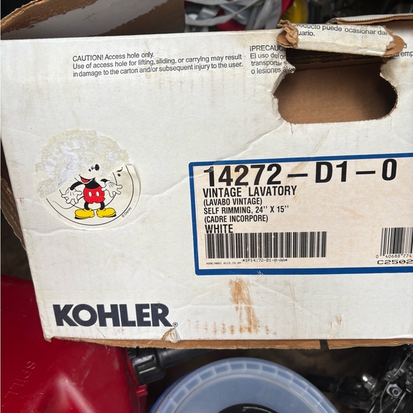 Disney Mickey and Minnie Mouse Bathroom Sink